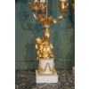 Paire De Candélabres De Style Louis XVI Formant Lampes. XIX ème. | Biron Paire De Candélabres De Style Louis XVI Formant Lampes. XIX ème.