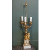 Paire De Candélabres De Style Louis XVI Formant Lampes. XIX ème. | Biron Paire De Candélabres De Style Louis XVI Formant Lampes. XIX ème.