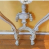 Console De Style Louis XV En Bois Peint Du XIX ème Siècle