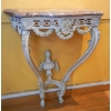 Console De Style Louis XV En Bois Peint Du XIX ème Siècle
