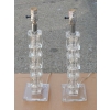 1970/80′ Paire de Lampes en Verre de Style Design | Biron |||||||