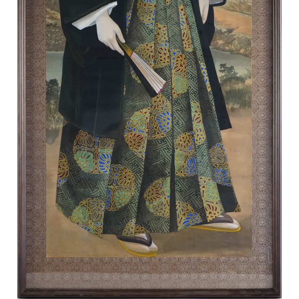 Portrait de Léon ROCHES (1809-1901) école japonaise fin 19e siècle | Biron Portrait de Léon ROCHES (1809-1901) école japonaise fin 19e siècle