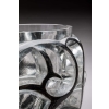 René LALIQUE Vase « Tourbillons » émaillé noir dit aussi « Volutes en relief » | Biron René LALIQUE Vase "Tourbillons" émaillé noir dit aussi "Volutes en relief"