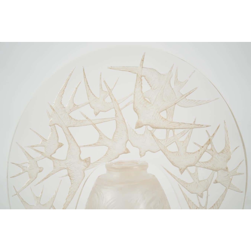 René Lalique "Hirondelles " Veilleuse