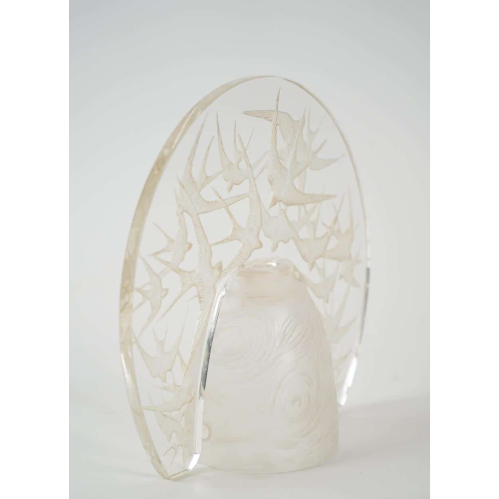 René Lalique "Hirondelles " Veilleuse