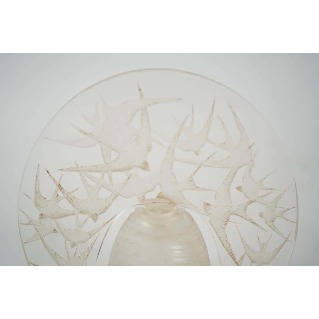 René Lalique "Hirondelles " Veilleuse