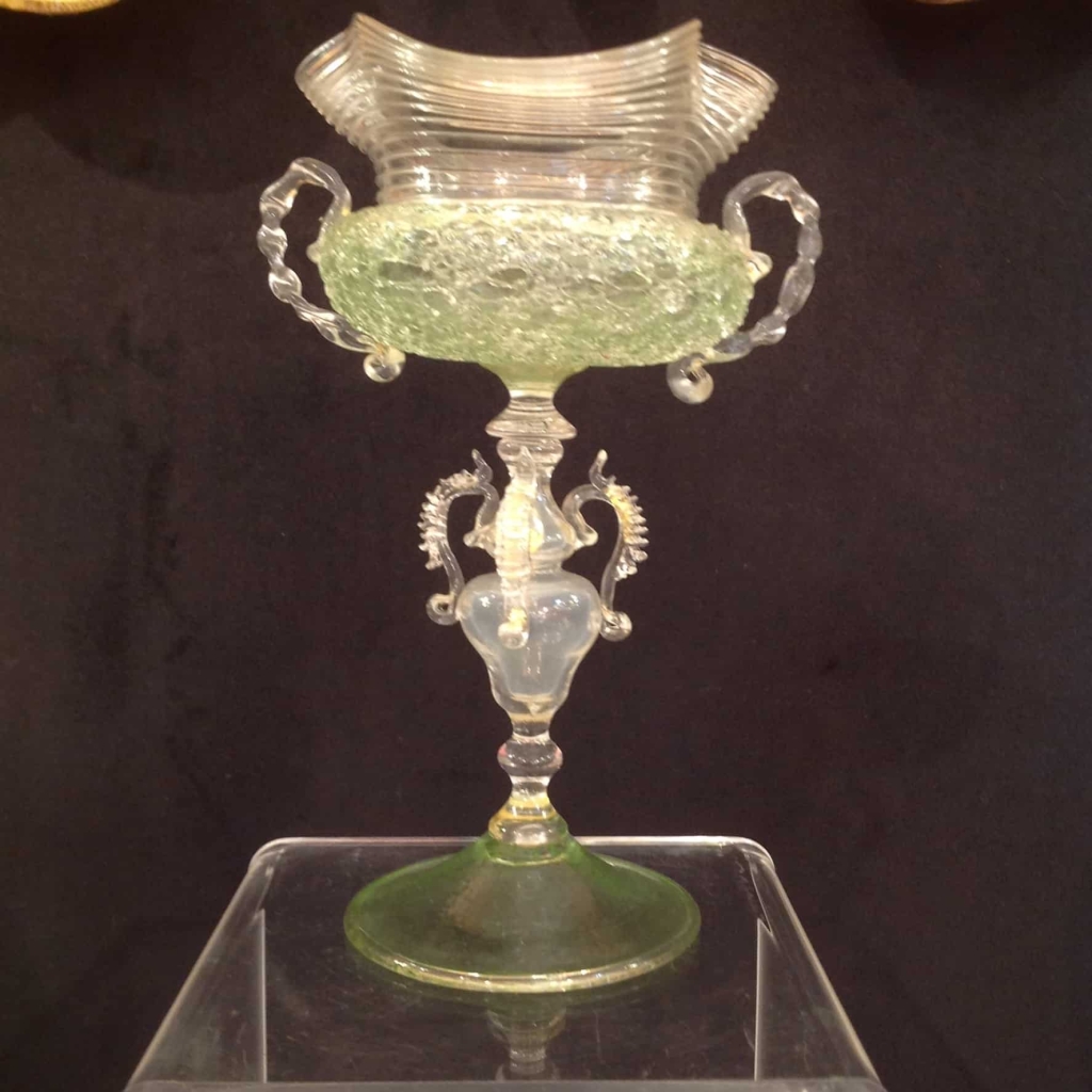 Verre Venise 19em Ghiaccio Vert | Biron |||