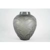 René lalique Vase "Archers" Teinté Topaze