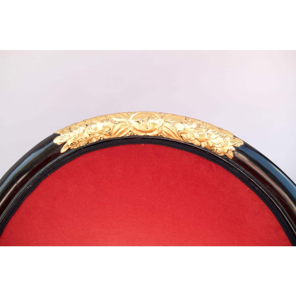 Paire de fauteuils gondole, dans le gout de Maurice Dufrêne, Années 1920-1930