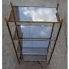 1970′ Etagere A 4 Niveaux En Bronze Maison Bagués Avec Pommes de Pin | Biron ||||||||