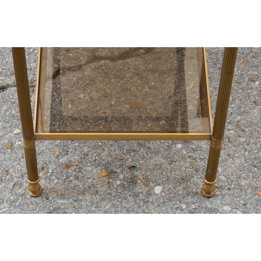 1970′ Etagere A 4 Niveaux En Bronze Maison Bagués Avec Pommes de Pin | Biron 1970' Etagere A 4 Niveaux En Bronze Maison Bagués Avec Pommes de Pin