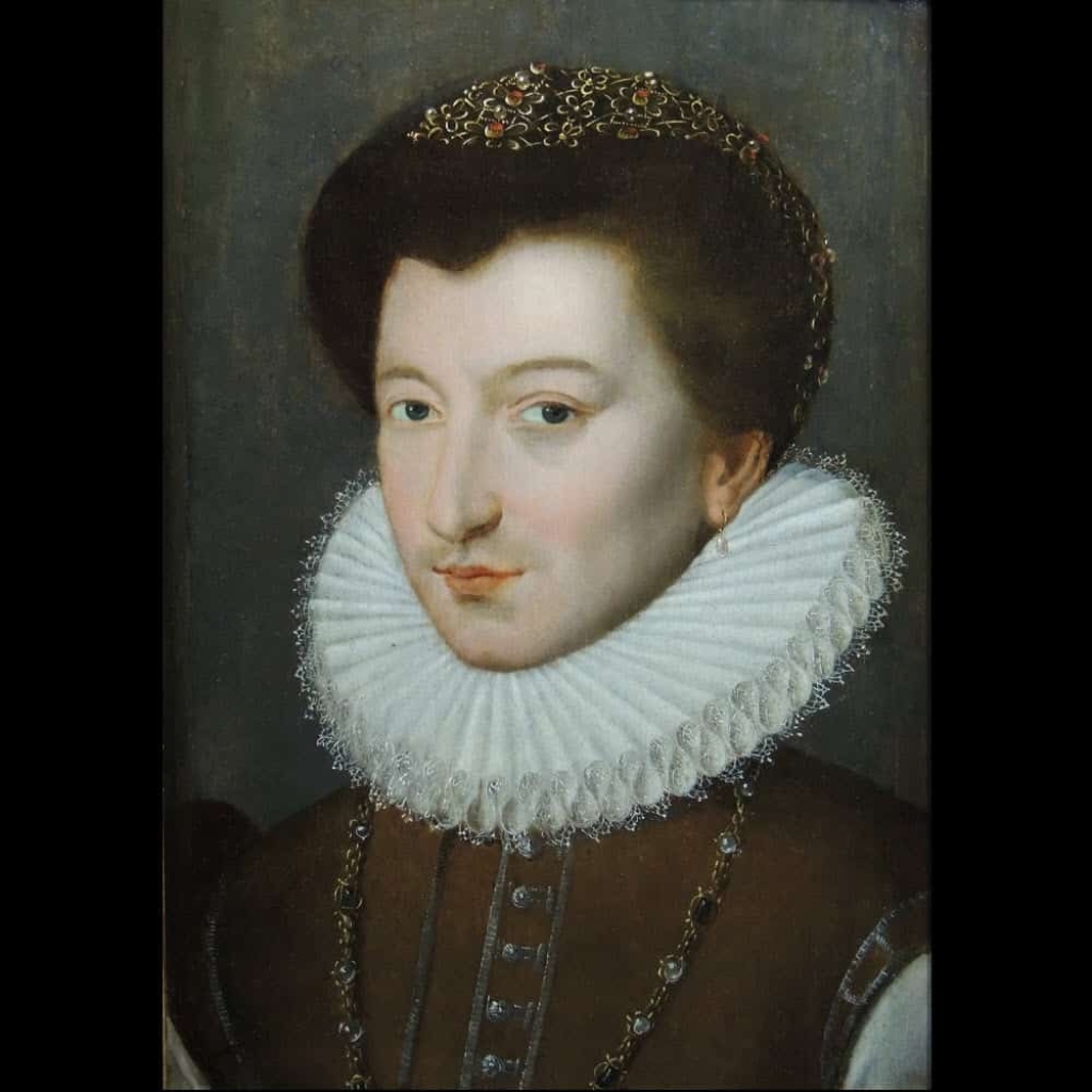 Henri III et Paul Stuart de Caussade – École de François Clouet fin XVIe siècle