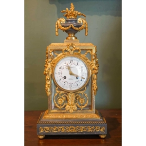 Pendule cage de style Louis XVI, XIX ème siècle | Biron ||||||