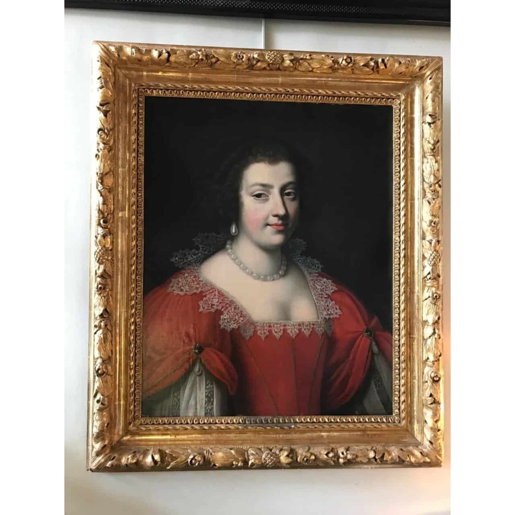 Peinture sur toile, école française 1630. Ref: Charles 05 | Biron ||||