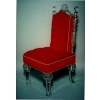 Trône et ses 2 chaises en cristal de Baccarat, par OSLER. Vers 1850. Ref:18. | Biron Trône et ses 2 chaises en cristal de Baccarat, par OSLER. Vers 1850. Ref:18.