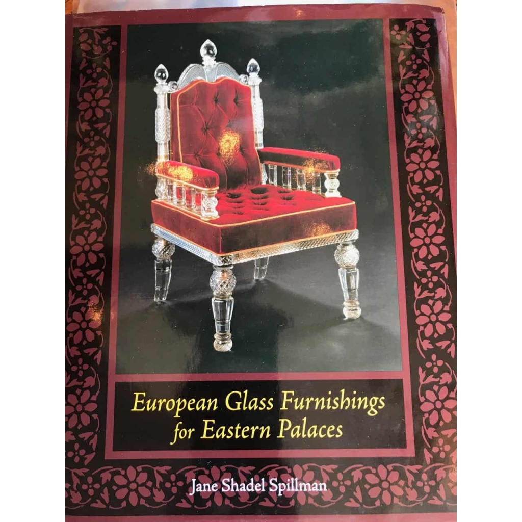 Trône et ses 2 chaises en cristal de Baccarat, par OSLER. Vers 1850. Ref:18. | Biron Trône et ses 2 chaises en cristal de Baccarat, par OSLER. Vers 1850. Ref:18.