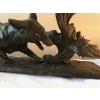 Bronze « Le renard », signé Drouot. Ref:162. | Biron Bronze "Le renard", signé Drouot. Ref:162.