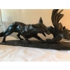 Bronze « Le renard », signé Drouot. Ref:162. | Biron Bronze "Le renard", signé Drouot. Ref:162.
