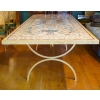 Table de salle à manger en pierre des années 80