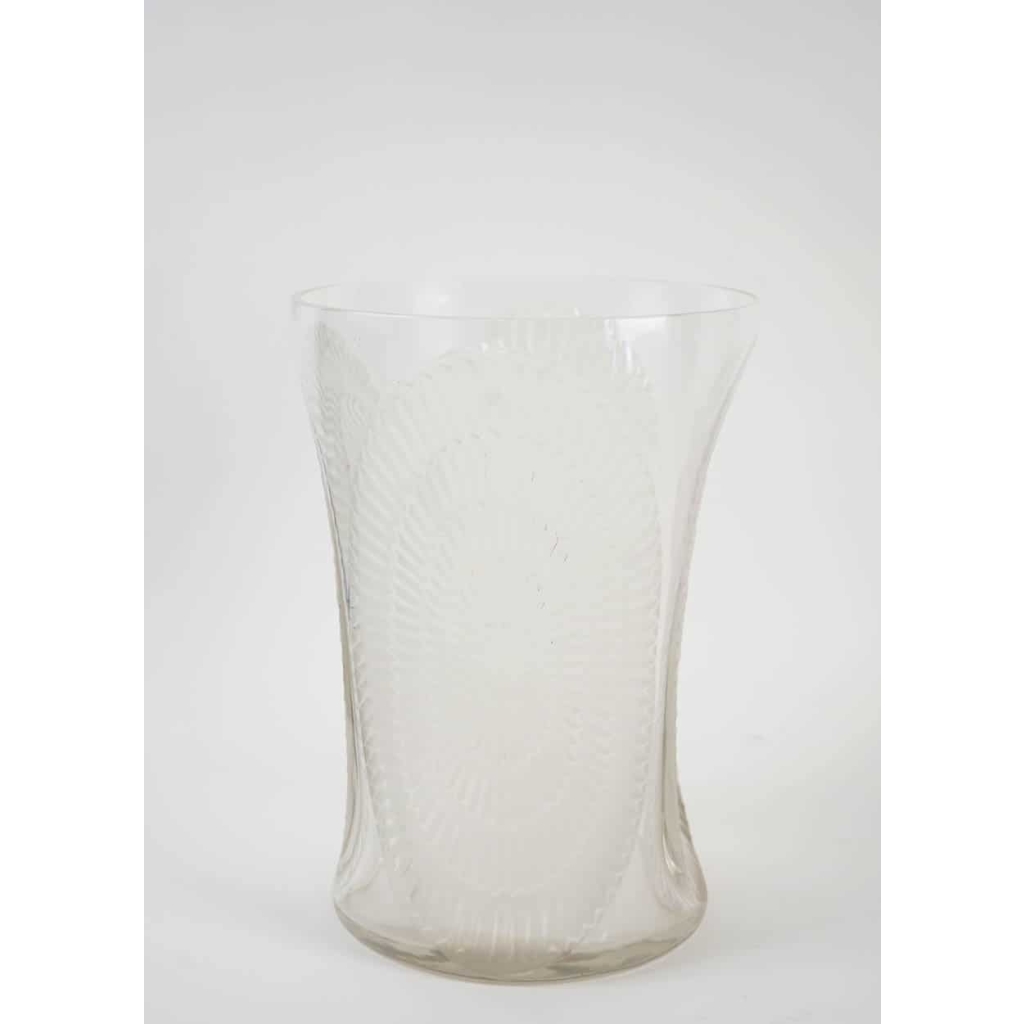 René Lalique Vase » LOS ANGELES » | Biron René Lalique Vase " LOS ANGELES"