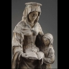 L’Education de la Vierge. Pierre sculptée, Est de la France avant 1550. | Biron L’Education de la Vierge. Pierre sculptée, Est de la France avant 1550.