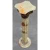 1970′ Colonne Onyx Et bronze Doré Style Corynthien | Biron 1970' Colonne Onyx Et bronze Doré Style Corynthien