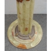 1970′ Colonne Onyx Et bronze Doré Style Corynthien | Biron 1970' Colonne Onyx Et bronze Doré Style Corynthien
