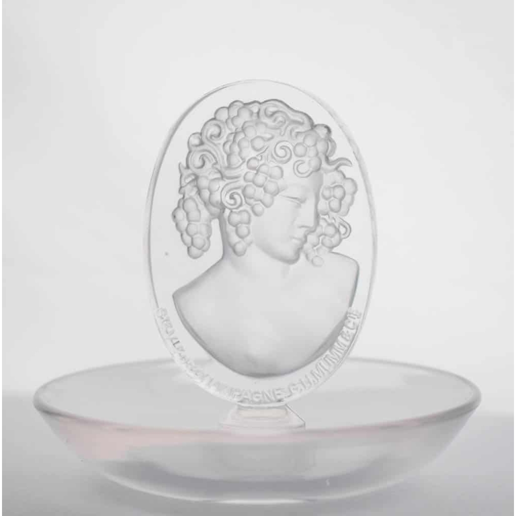 R Lalique Cendrier «Champagne Mumm» (1930) | Biron ||||||