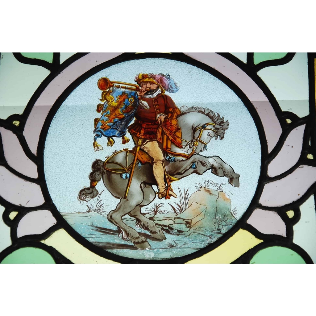 VITRAUX RENAISSANCE AUX CHEVAUX | Biron VITRAUX RENAISSANCE AUX CHEVAUX