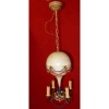 1970′ Lustre Mongolfiére Métal Peint Couleurs France | Biron |||||||||