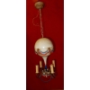 1970′ Lustre Mongolfiére Métal Peint Couleurs France | Biron 1970' Lustre Mongolfiére Métal Peint Couleurs France