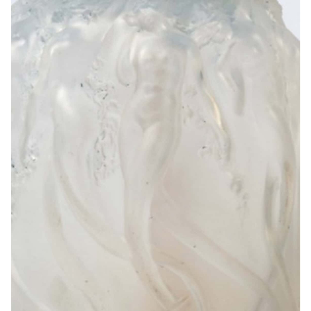 René LALIQUE (1860-1945) Brûle Parfum »Sirènes » Opalescent | Biron René LALIQUE (1860-1945) Brûle Parfum"Sirènes" Opalescent