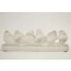 R Lalique : 6 moineaux sur une branche | Biron R Lalique : 6 moineaux sur une branche