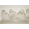 R Lalique : 6 moineaux sur une branche | Biron R Lalique : 6 moineaux sur une branche