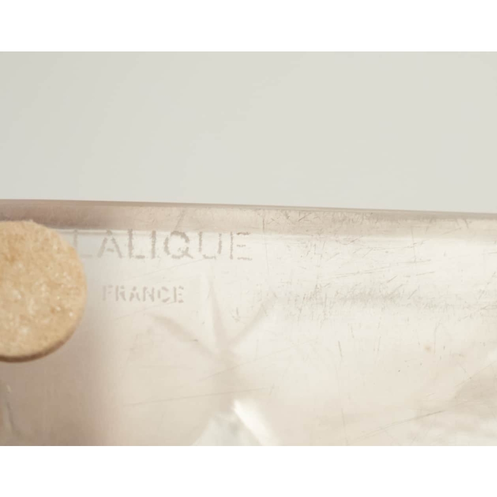 R Lalique : 6 moineaux sur une branche | Biron R Lalique : 6 moineaux sur une branche