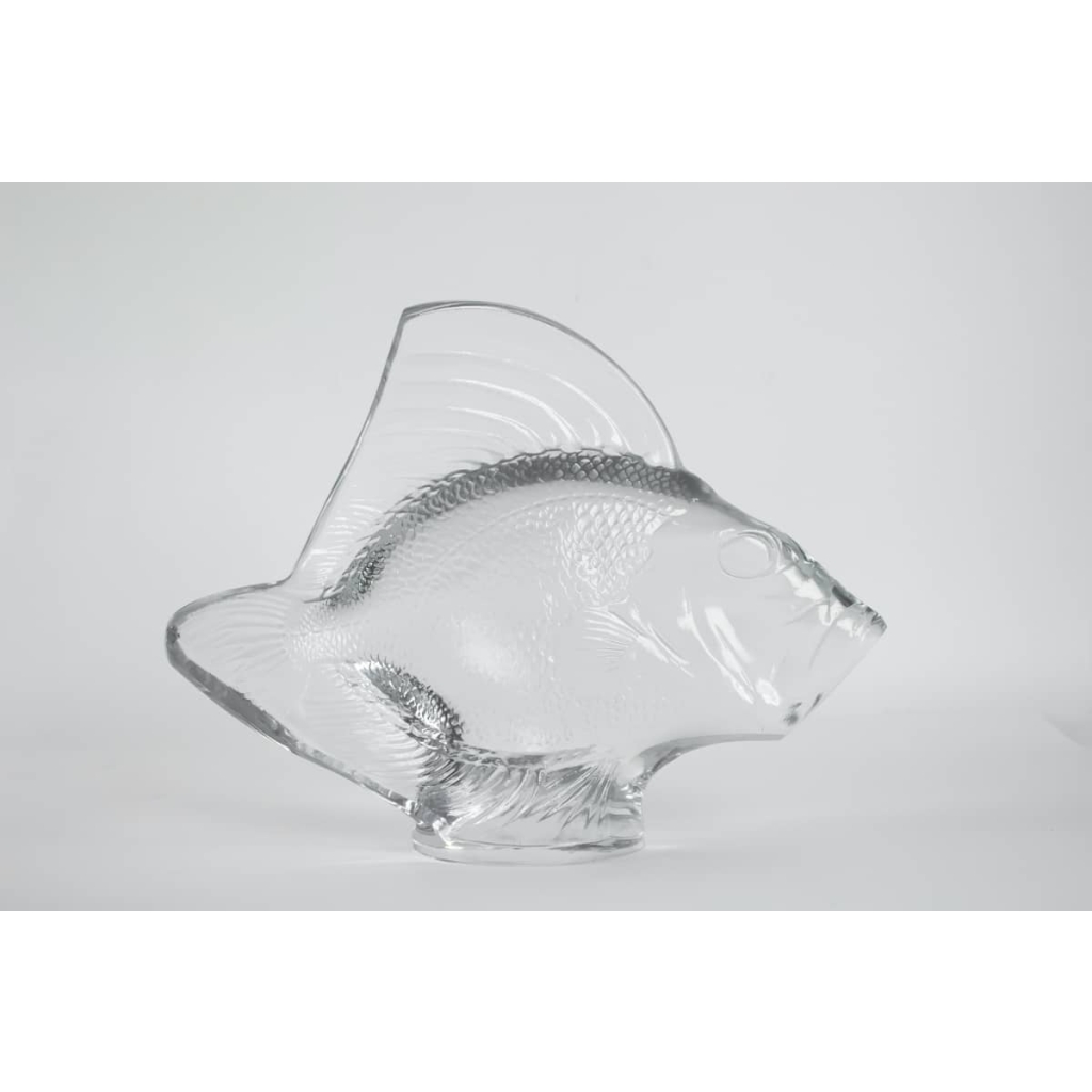 R Lalique Motif Decoratif Lalique Glass Fish | Biron ||||||