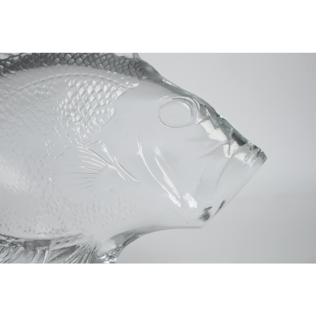 R Lalique Motif Decoratif Lalique Glass Fish | Biron R Lalique Motif Decoratif Lalique Glass Fish