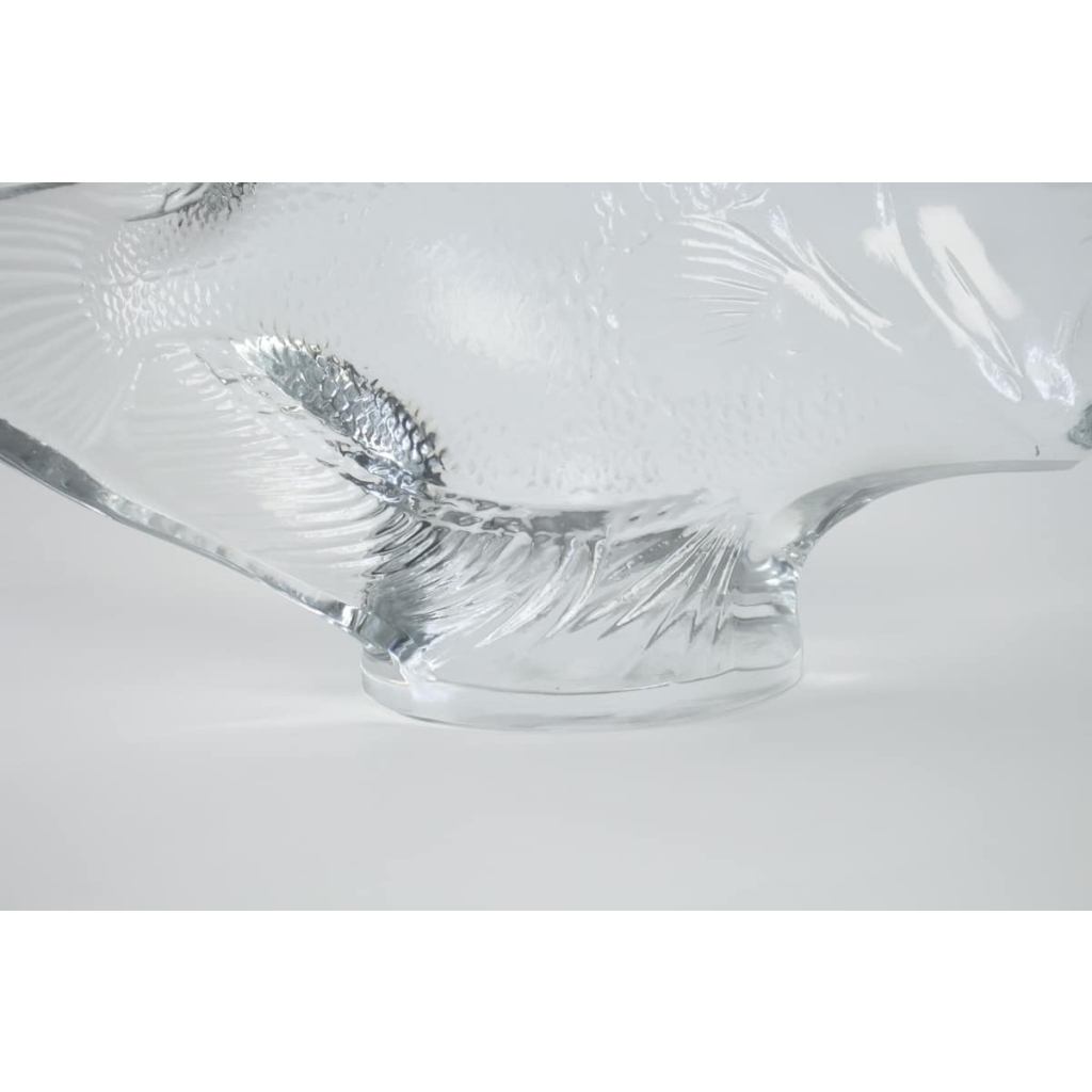 R Lalique Motif Decoratif Lalique Glass Fish | Biron R Lalique Motif Decoratif Lalique Glass Fish