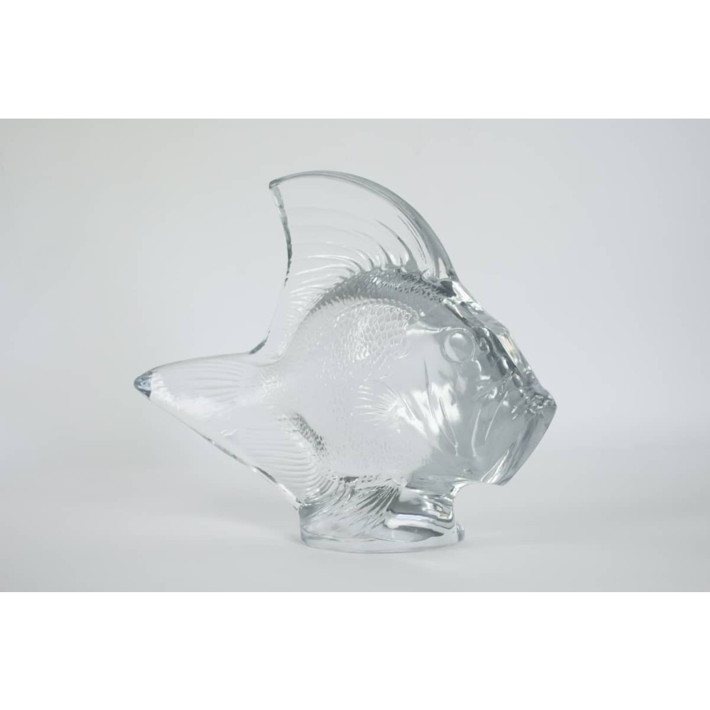 R Lalique Motif Decoratif Lalique Glass Fish | Biron R Lalique Motif Decoratif Lalique Glass Fish