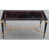 1950′ Table Basse en Fer Peint et Doré a l Or Style G Poillerat | Biron 1950' Table Basse en Fer Peint et Doré a l Or Style G Poillerat
