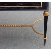 1950′ Table Basse en Fer Peint et Doré a l Or Style G Poillerat | Biron 1950' Table Basse en Fer Peint et Doré a l Or Style G Poillerat