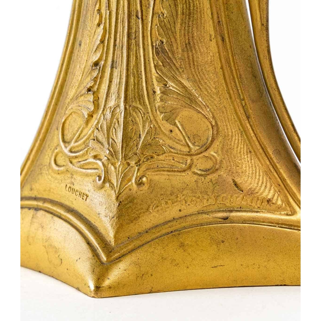Vase Signé De Charles Korschann et Louchet
