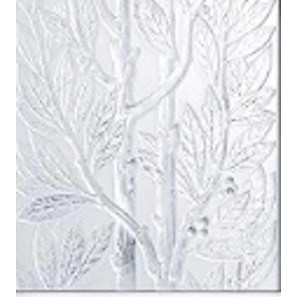 LALIQUE France. Trois panneaux « LAURIERS » | Biron LALIQUE France. Trois panneaux "LAURIERS"