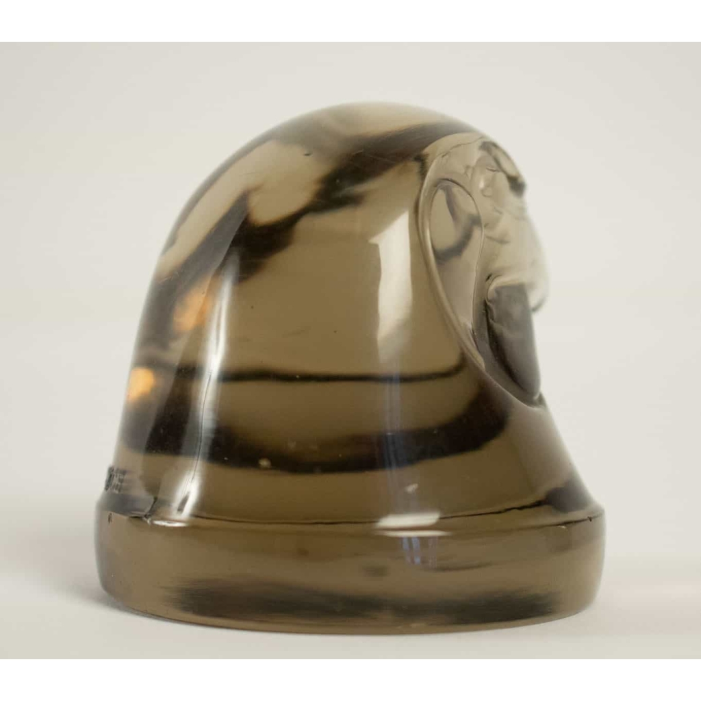 René lalique Topaze » Tête d Epervier » 1928 | Biron René lalique Topaze " Tête d Epervier" 1928