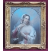 FANTIN LATOUR Theodore Lady in Middle-Age Suits, Pastel 19th Century Circa 1850 | Biron |||