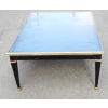 1950/70 Table Basse Bois Laqué Noir Maison Jansen 120 x 80 | Biron 1950/70 Table Basse Bois Laqué Noir Maison Jansen 120 x 80