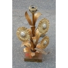 1970' Lampe aux Tournesols Style Maison Jansen