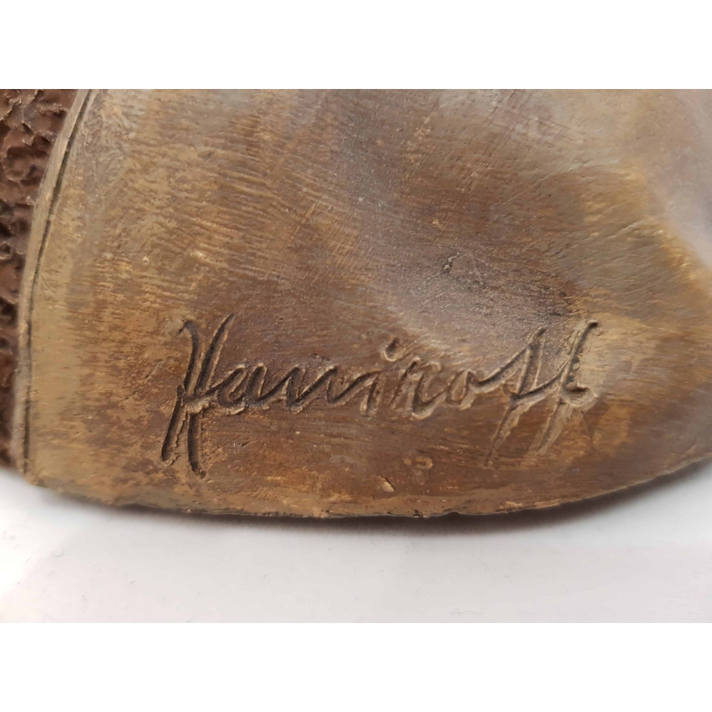 Masque Signé De Friedrich Goldscheider et Haniroff
