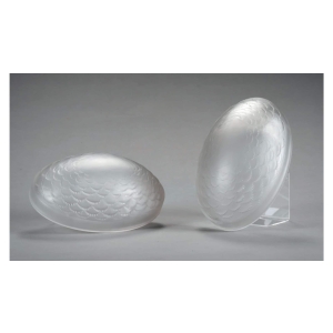 René Lalique Paire d ' Appliques "SUSSEX"