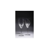 Marc Lalique Série de 8 Flutes à Champagne | Biron Marc Lalique Série de 8 Flutes à Champagne